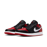 Air Jordan 1 Low , BLACK/GYM RED-WHITE