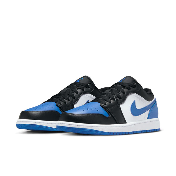 Air Jordan 1 Low, WHITE/ROYAL BLUE-BLACK-WHITE