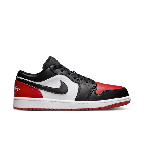 Air Jordan 1 Low, WHITE/BLACK-VARSITY RED-WHITE