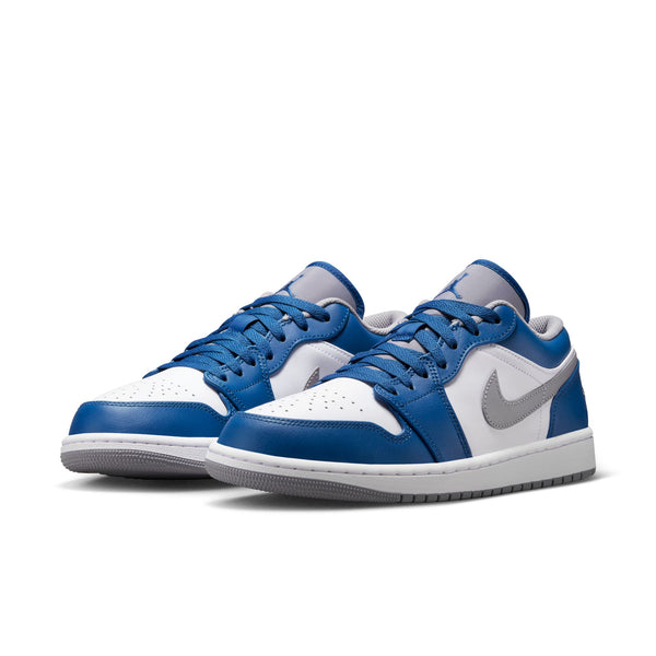 Air Jordan 1 Low, TRUE BLUE/CEMENT GREY-WHITE