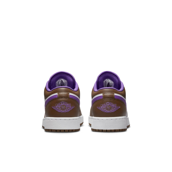 Air Jordan 1 Low (GS), PALOMINO/WILD BERRY-WHITE