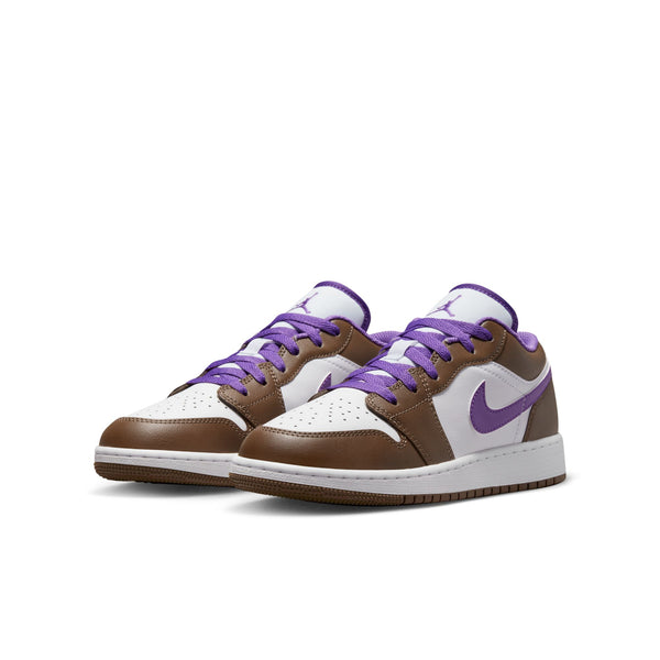 Air Jordan 1 Low (GS), PALOMINO/WILD BERRY-WHITE