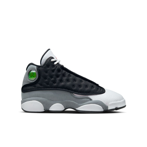Air Jordan 13 Retro (GS), BLACK/UNIVERSITY RED-FLINT GREY-WHITE