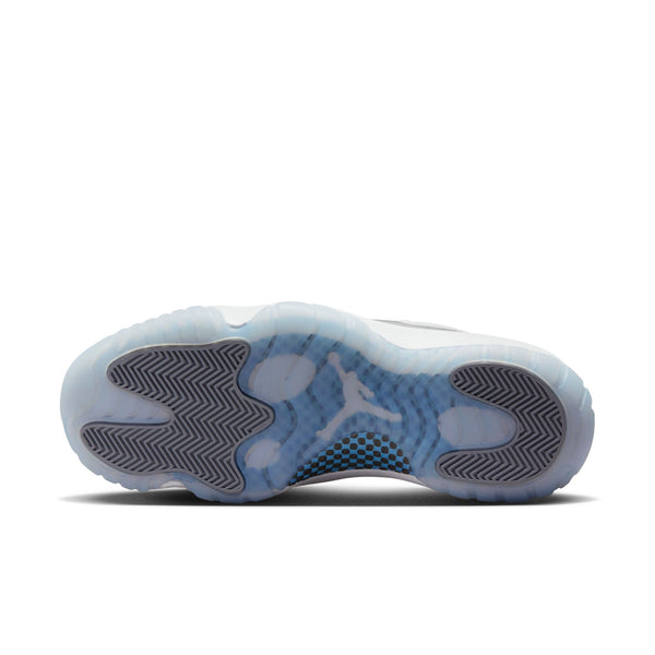 Air Jordan 11 Retro Low, WHITE/UNIVERSITY BLUE-CEMENT GREY – OZNICO