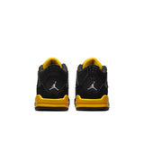 Jordan 4 Retro (TD), BLACK/WHITE-TOUR YELLOW