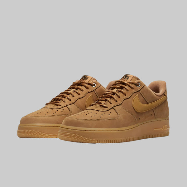 Nike Air Force 1 07 WB, FLAX/WHEAT-GUM LIGHT BROWN-BLACK
