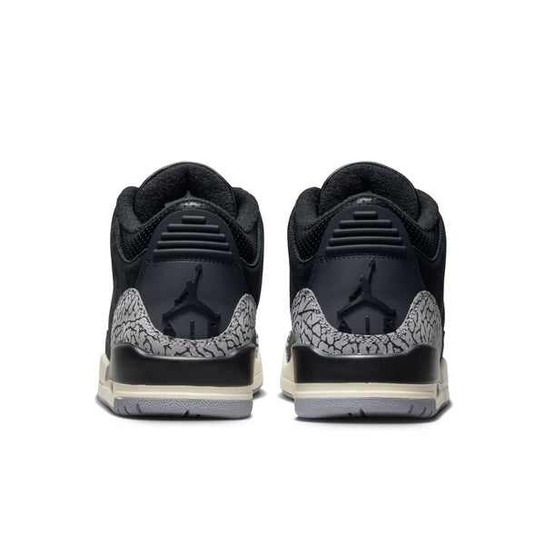 WMNS Air Jordan 3 Retro, OFF NOIR/BLACK-SAIL-CEMENT GREY