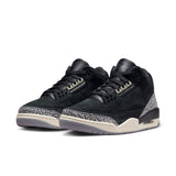 WMNS Air Jordan 3 Retro, OFF NOIR/BLACK-SAIL-CEMENT GREY