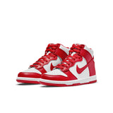 Nike Dunk High (GS), WHITE/UNIVERSITY RED