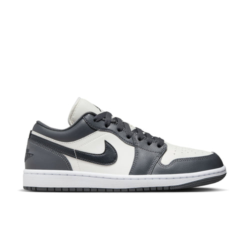 WMNS Air Jordan 1 Low, SAIL/OFF NOIR-DARK GREY-WHITE