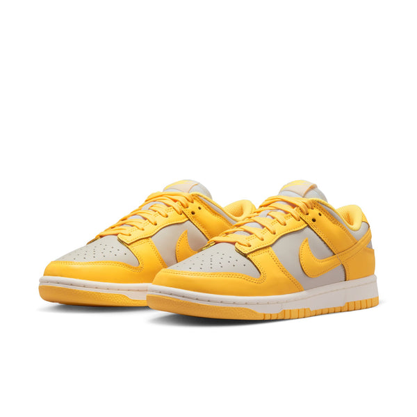 WMNS Nike Dunk Low, LIGHT BONE/CITRON PULSE-SAIL