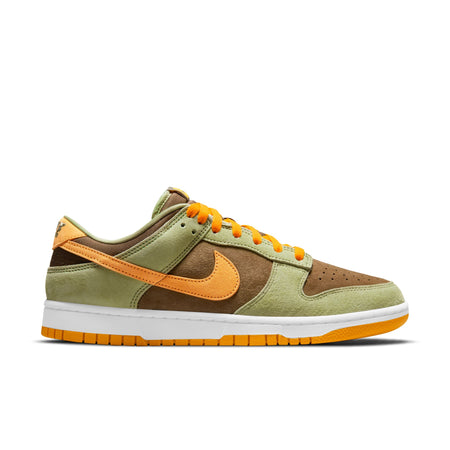 WMNS Nike Dunk Low LX, PHANTOM/GORGE GREEN-SAIL-METALLIC GOLD