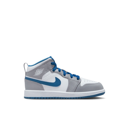 Jordan 1 Mid SE (TD), WHITE/ICE BLUE-BLACK