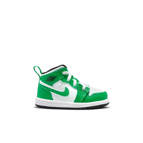 Jordan 1 Mid (TD) LUCKY GREEN/BLACK-WHITE