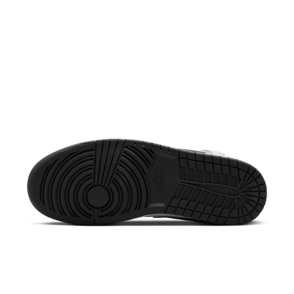 Air Jordan 1 Mid, WHITE/BLACK-WHITE-BLACK