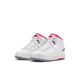 Jordan 2 Retro (PS), WHITE/FIRE RED-FIR-SAIL