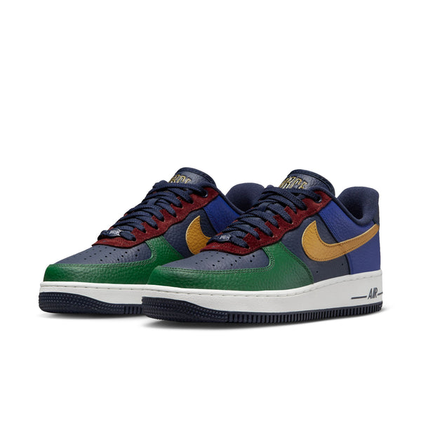 Nike Air Force 1 07 LX, GORGE GREEN/GOLD SUEDE-OBSIDIAN
