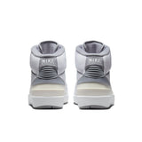 Air Jordan 2 Retro, WHITE/CEMENT GREY-SAIL-BLACK