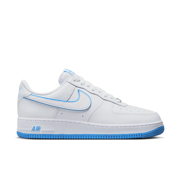 Nike Air Force 1 07 , WHITE/UNIVERSITY BLUE-WHITE