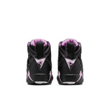 Air Jordan 7 Retro (GS), BLACK/BARELY GRAPE-RUSH FUCHSIA