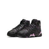 Air Jordan 7 Retro (GS), BLACK/BARELY GRAPE-RUSH FUCHSIA