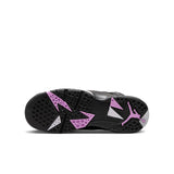 Air Jordan 7 Retro (GS), BLACK/BARELY GRAPE-RUSH FUCHSIA