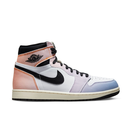 Air Jordan 1 Retro High OG, VIVID ORANGE/BLACK-ICED LILAC-TRUE BLUE