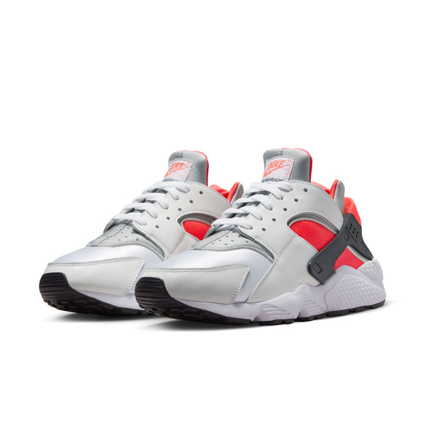 Nike Air Huarache, WHITE/METALLIC SILVER-INFRARED 23-BLACK