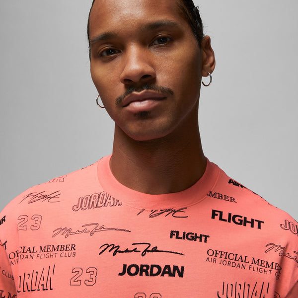 Jordan Flight MVP 85 T-Shirt, MAGIC EMBER/BLACK