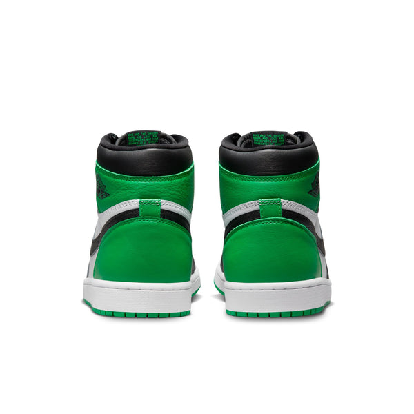 Air Jordan 1 Retro High OG , BLACK/LUCKY GREEN-WHITE