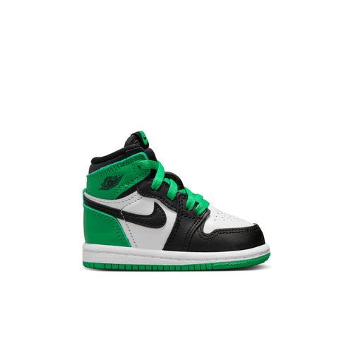 Jordan 1 Retro High OG (TD), BLACK/LUCKY GREEN-WHITE