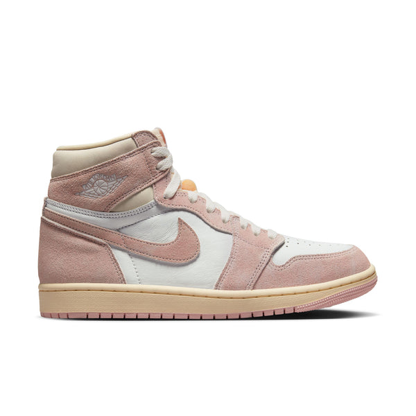 WMNS Air Jordan 1 Retro High OG, ATMOSPHERE/WHITE-MUSLIN-SAIL