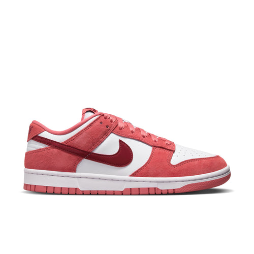 WMNS Nike Dunk Low, WHITE/TEAM RED-ADOBE-DRAGON RED
