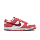 WMNS Nike Dunk Low, WHITE/TEAM RED-ADOBE-DRAGON RED