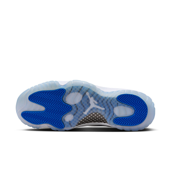 AIR JORDAN 11 RETRO LOW BLACK VARSITY ROYAL WHITE OZNICO