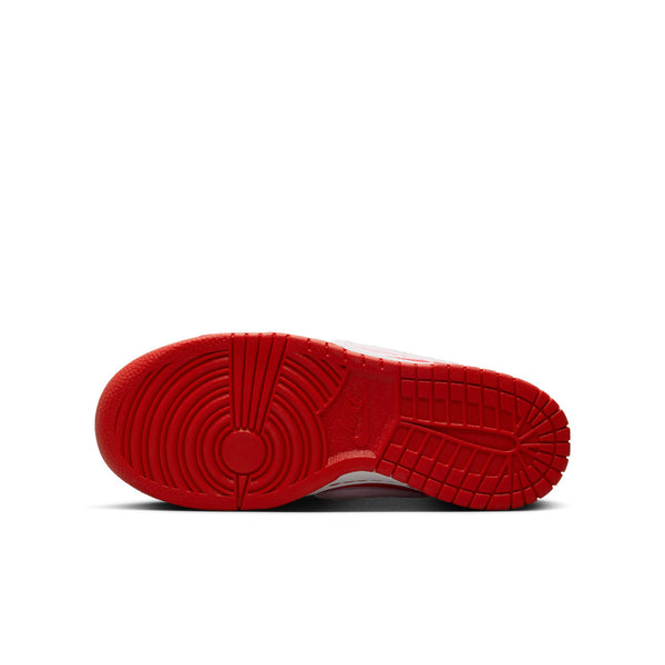 Nike Dunk Low (GS), FIRE RED/PINK FOAM -LT CRIMSON-WHITE