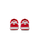 Nike Dunk Low (PS), FIRE RED/PINK FOAM -LT CRIMSON-WHITE