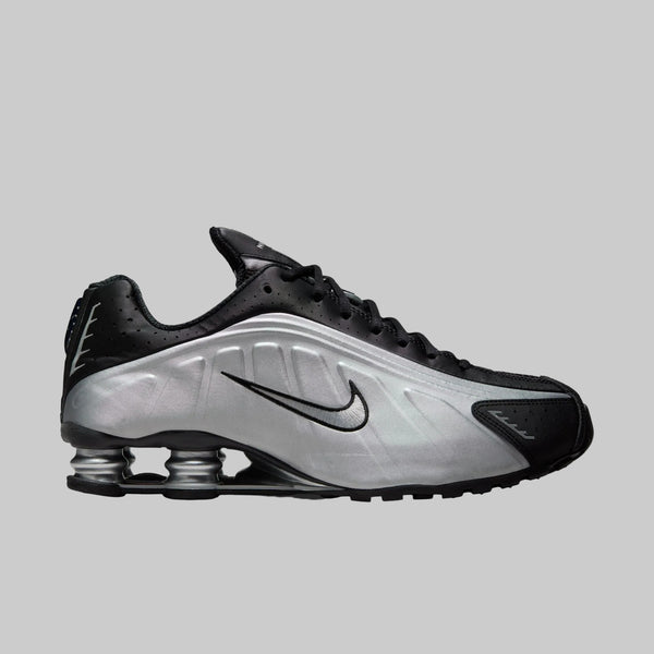Nike Shox R4, Metallic Silver/metallic Silver-black