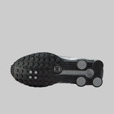 Nike Shox R4, Metallic Silver/metallic Silver-black