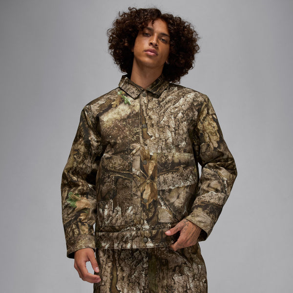 Jordan Flight Chicago Men's Realtree Jacket, Medium Olive/sail