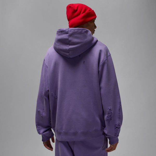 Jordan Rare Air Men's Fleece Pullover Hoodie, Purple Earth