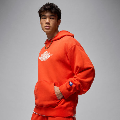 Jordan Rare Air Fleece Pullover Hoodie, Chile Red