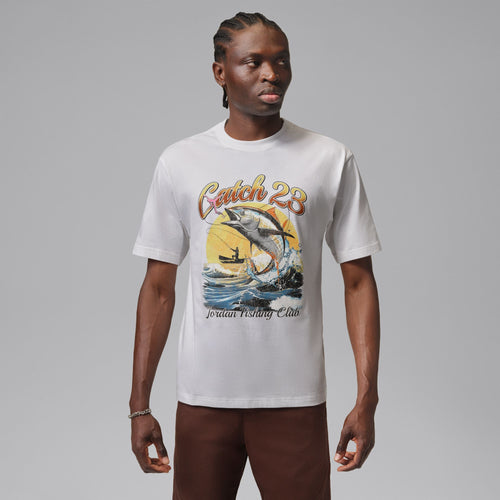 Jordan Men's Graphic T-Shirt, White/black