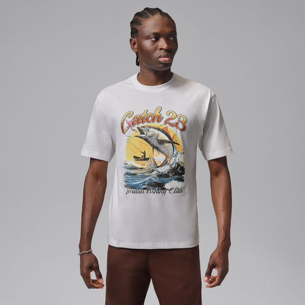Jordan Men's Graphic T-Shirt, White/black