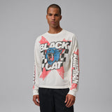 Jordan Black Cat Long Sleeve T-shirt, Ivory