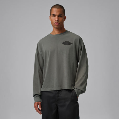 Jordan Wings Long Sleeve T-Shirt, River Rock