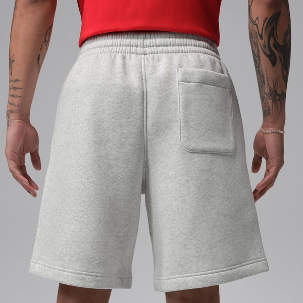 Jordan Brooklyn Men's 9" Shorts, NEUTRAL GREY/HTR/UNIVERSITY RED