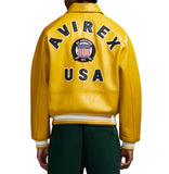 AVIREX ICON JACKET, MUSTARD