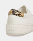 BALLY RIWEIRA LOW TOP SNEAKER, WHITE/NEW RHU