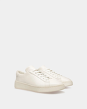 BALLY RAISE SNEAKERS IN LEATHER, WHITE